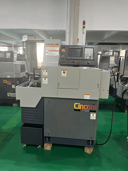 Used Citizen Cincom A12 Swiss-Type Lathe