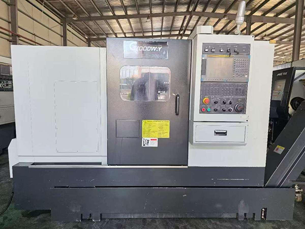 Used GOODWAY GLS-2000L CNC turning lathe