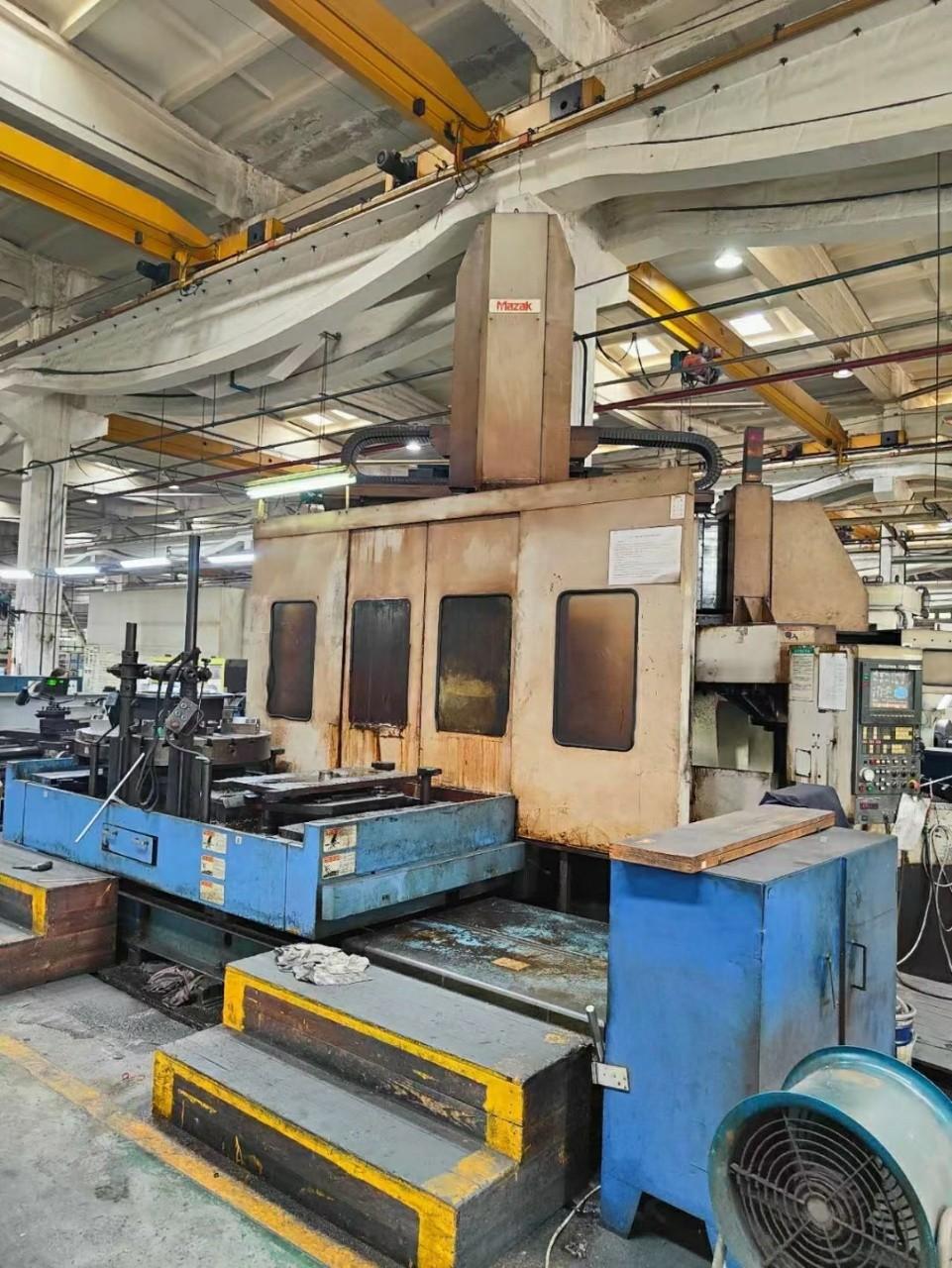 Mazak vertical turn-milling compound machining center