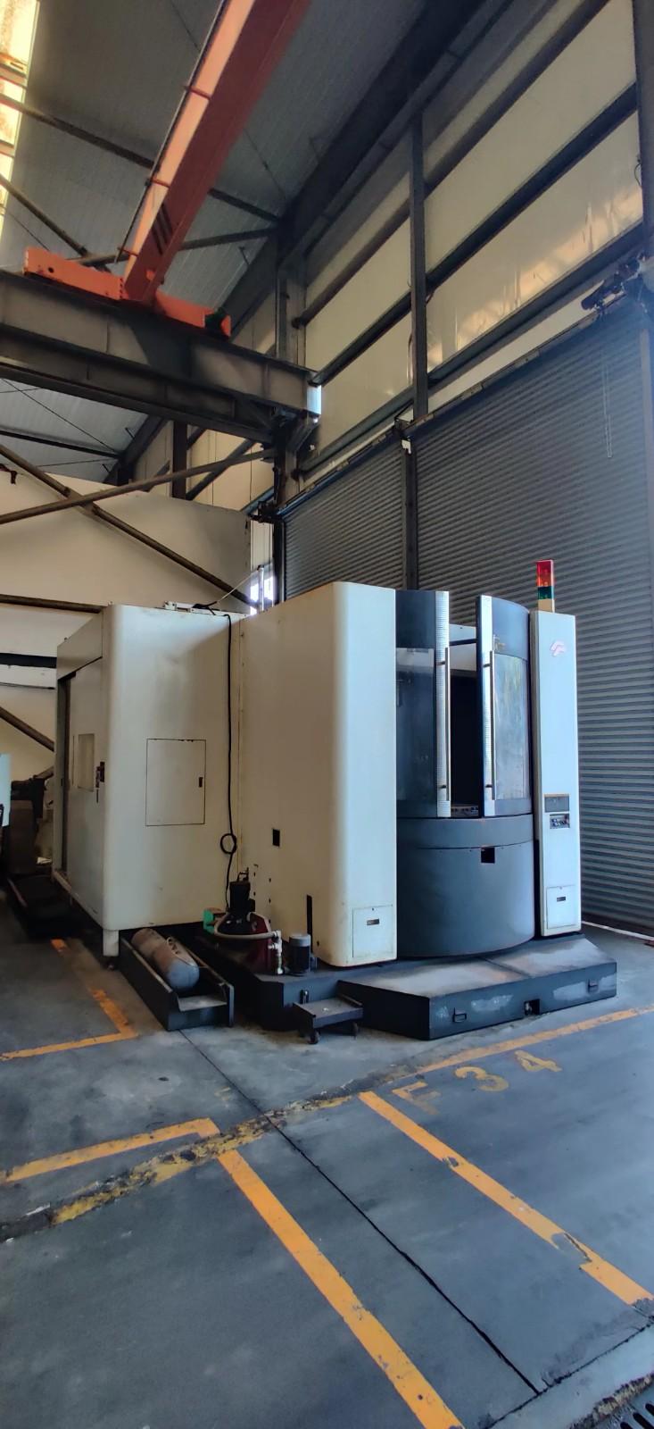 Horizontal machining center