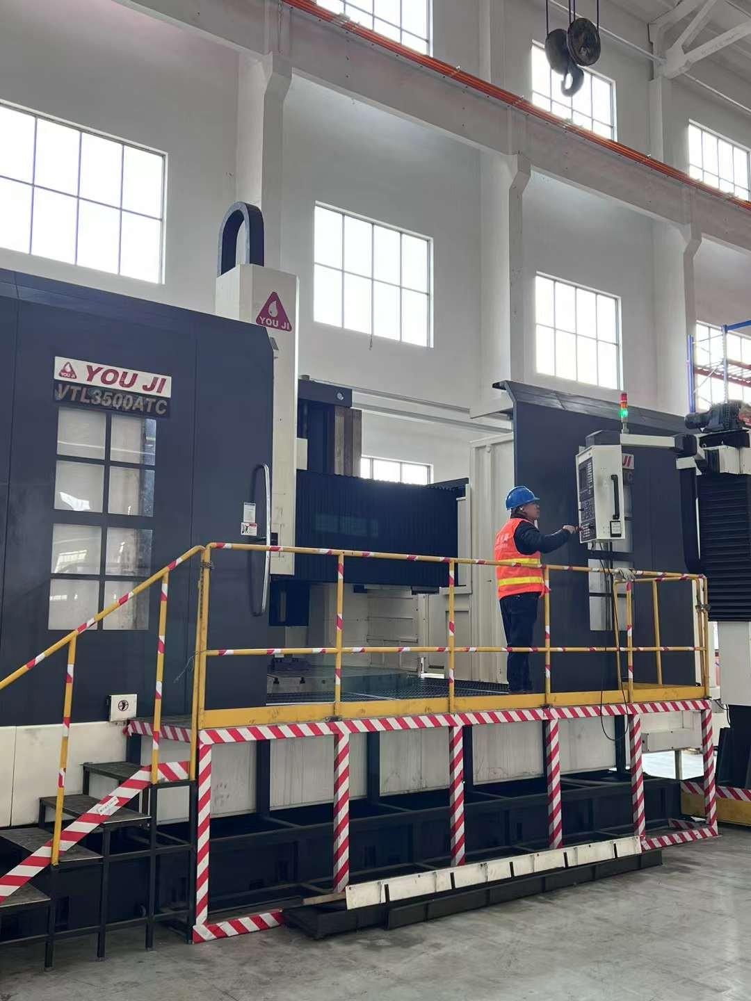 Vertical turning center