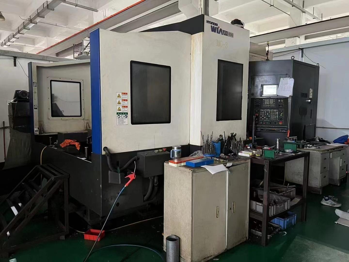 Horizontal double Worktable machining center