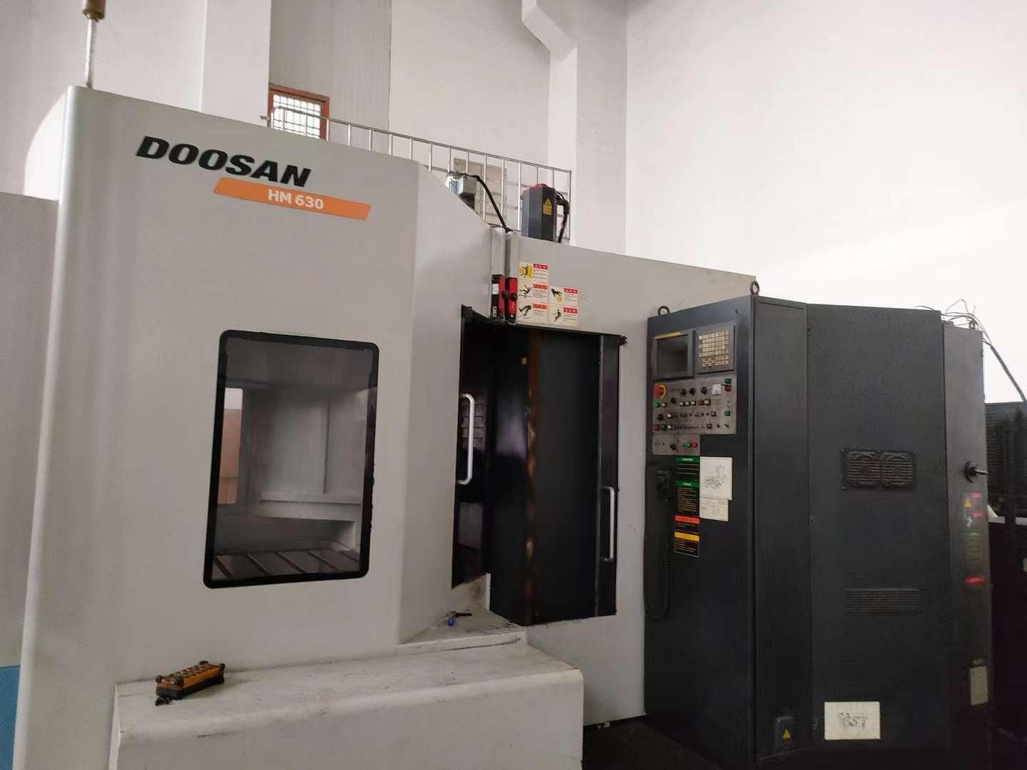 Horizontal machining center