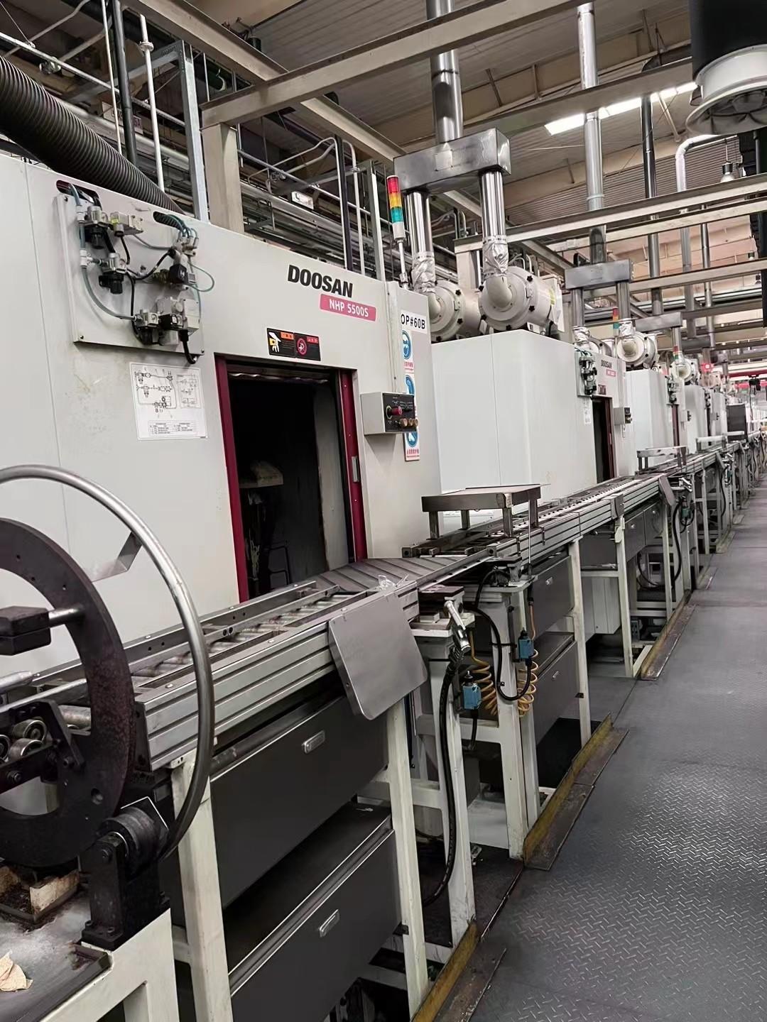 Horizontal machining center