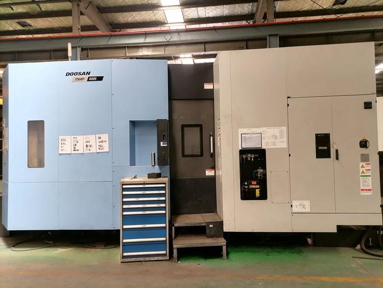 Horizontal machining center