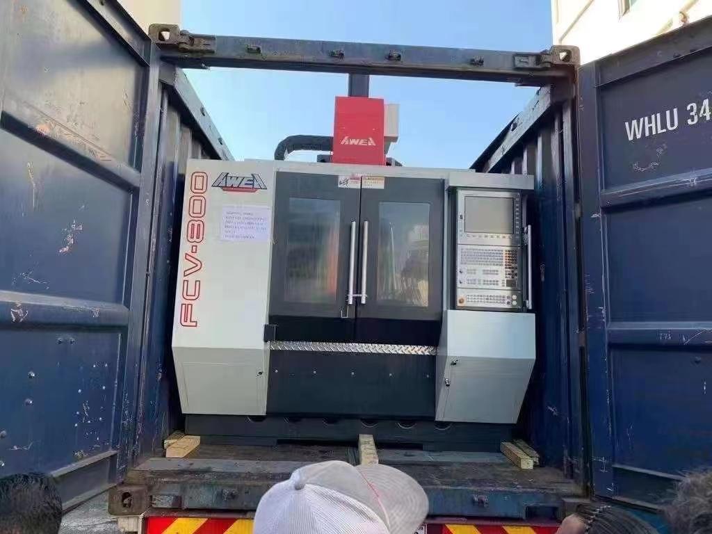 Five axes machining center