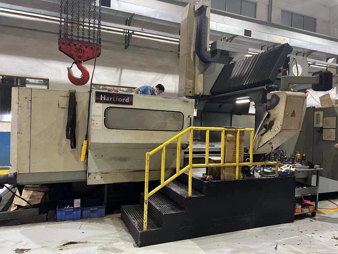 Gantry machining center