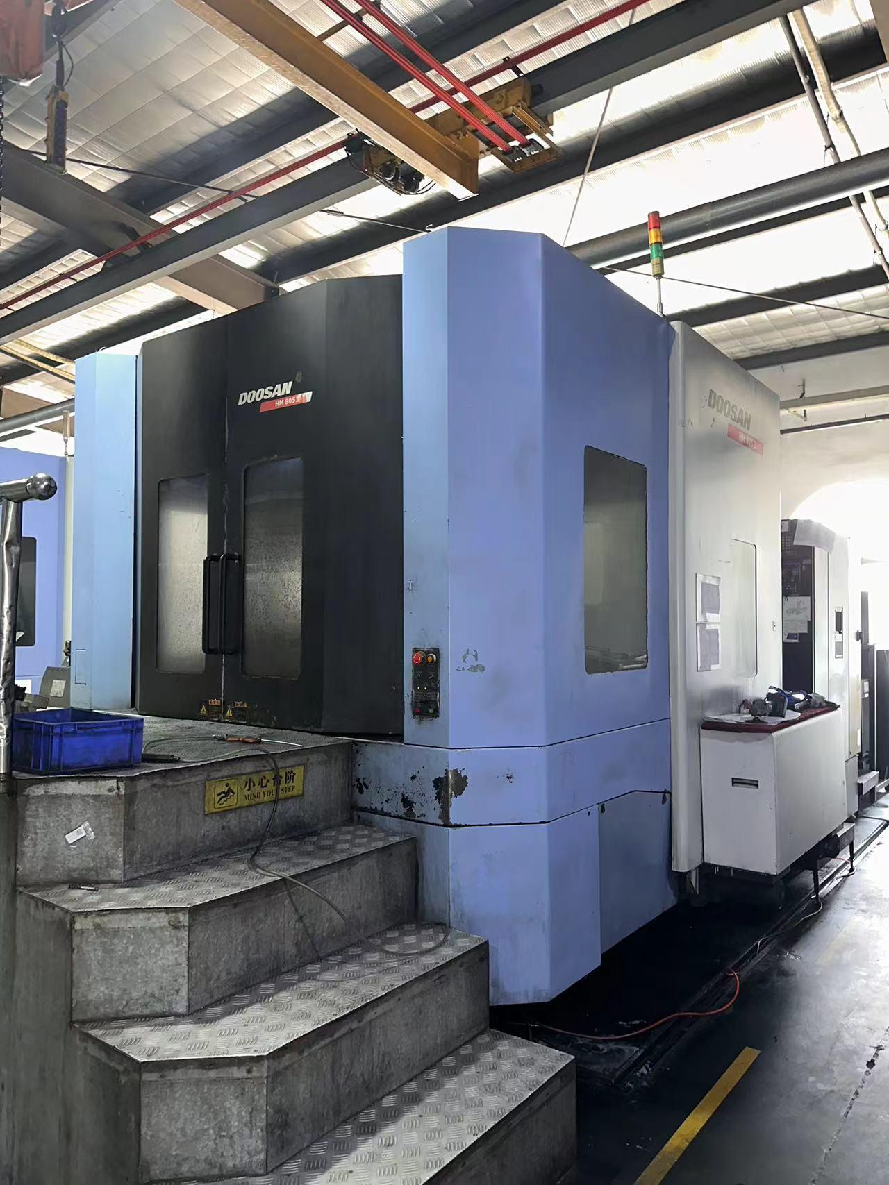 Horizontal machining center