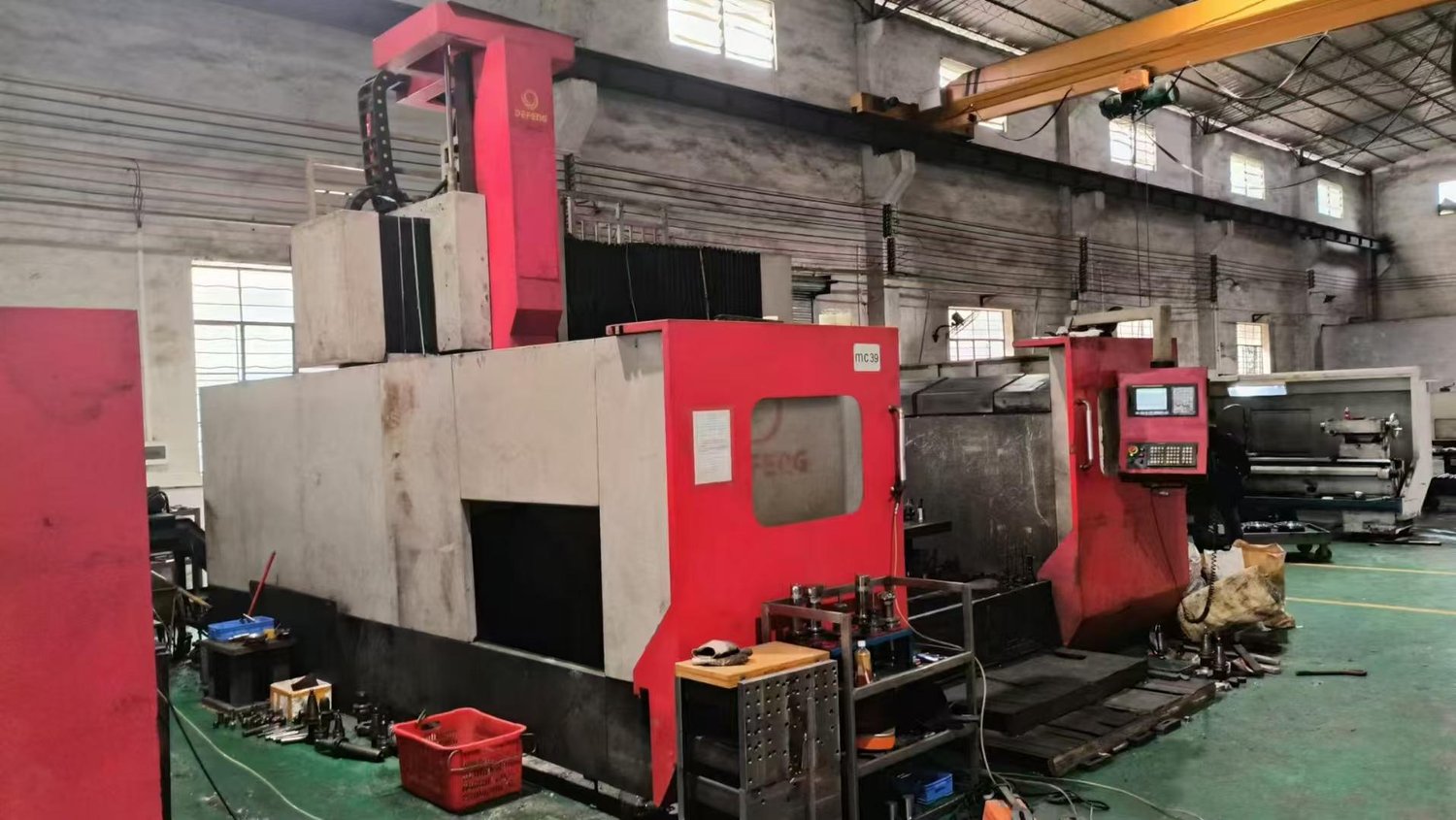 Gantry machining center