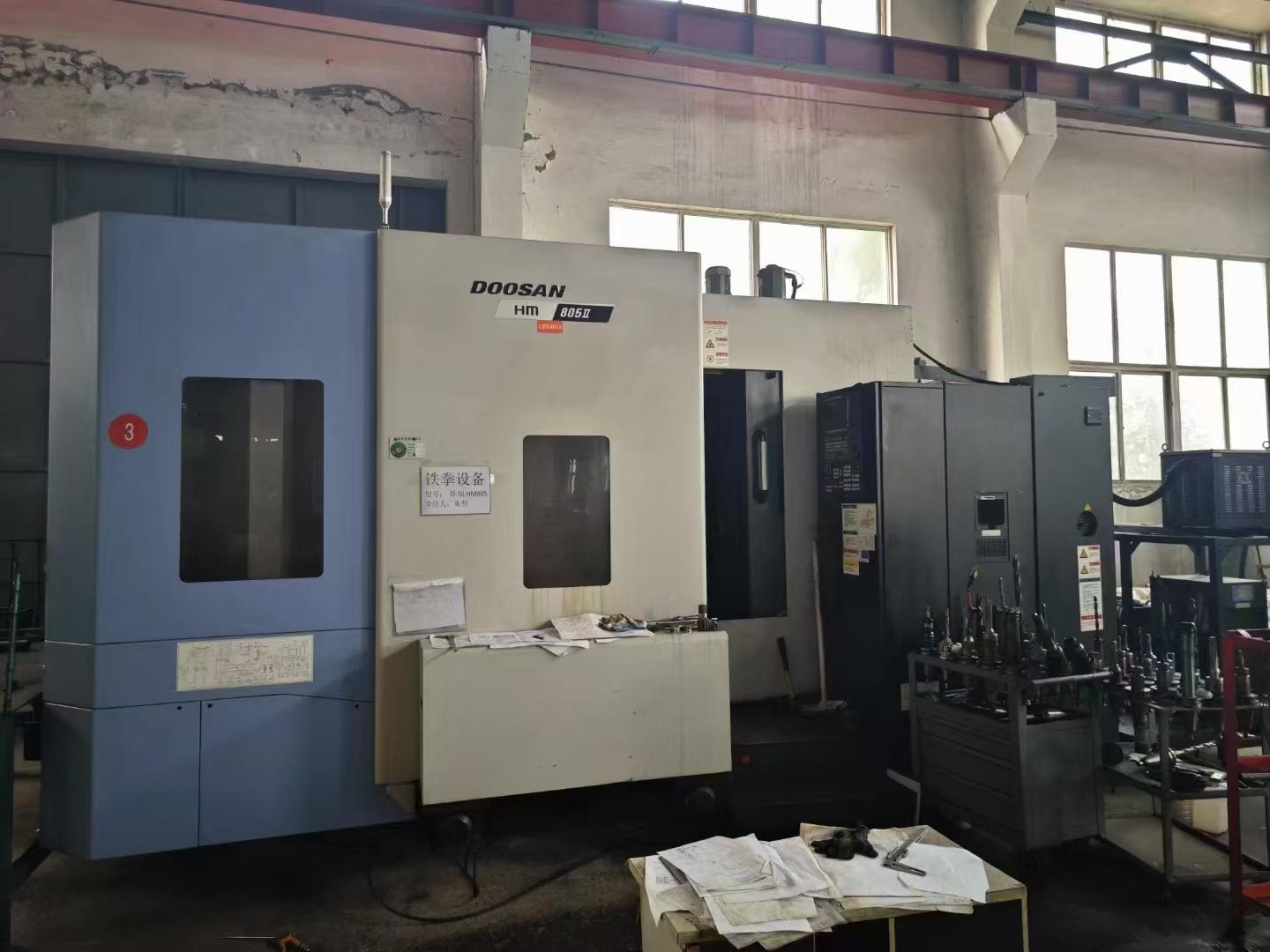 Horizontal machining center