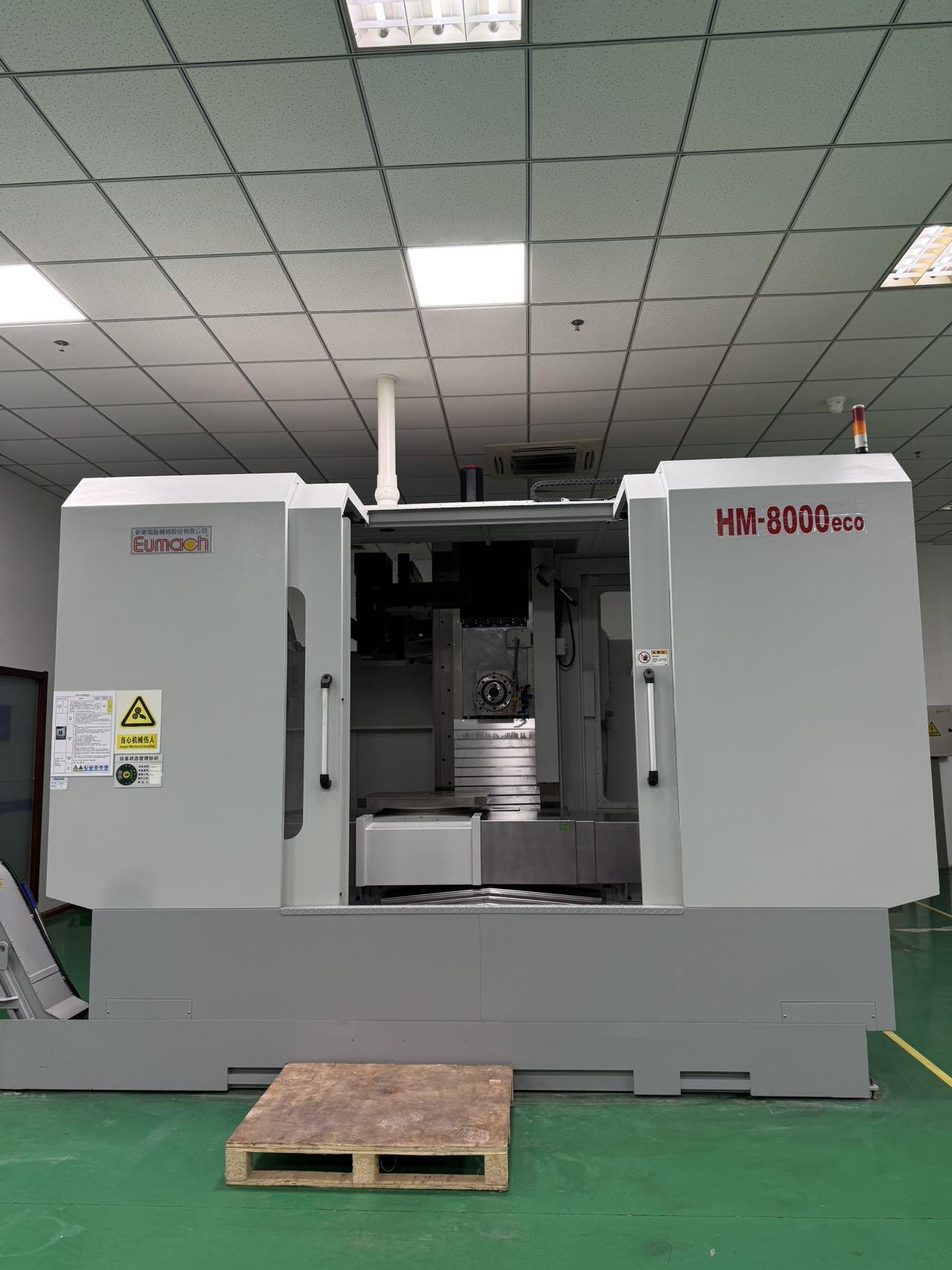 Horizontal milling and boring machine