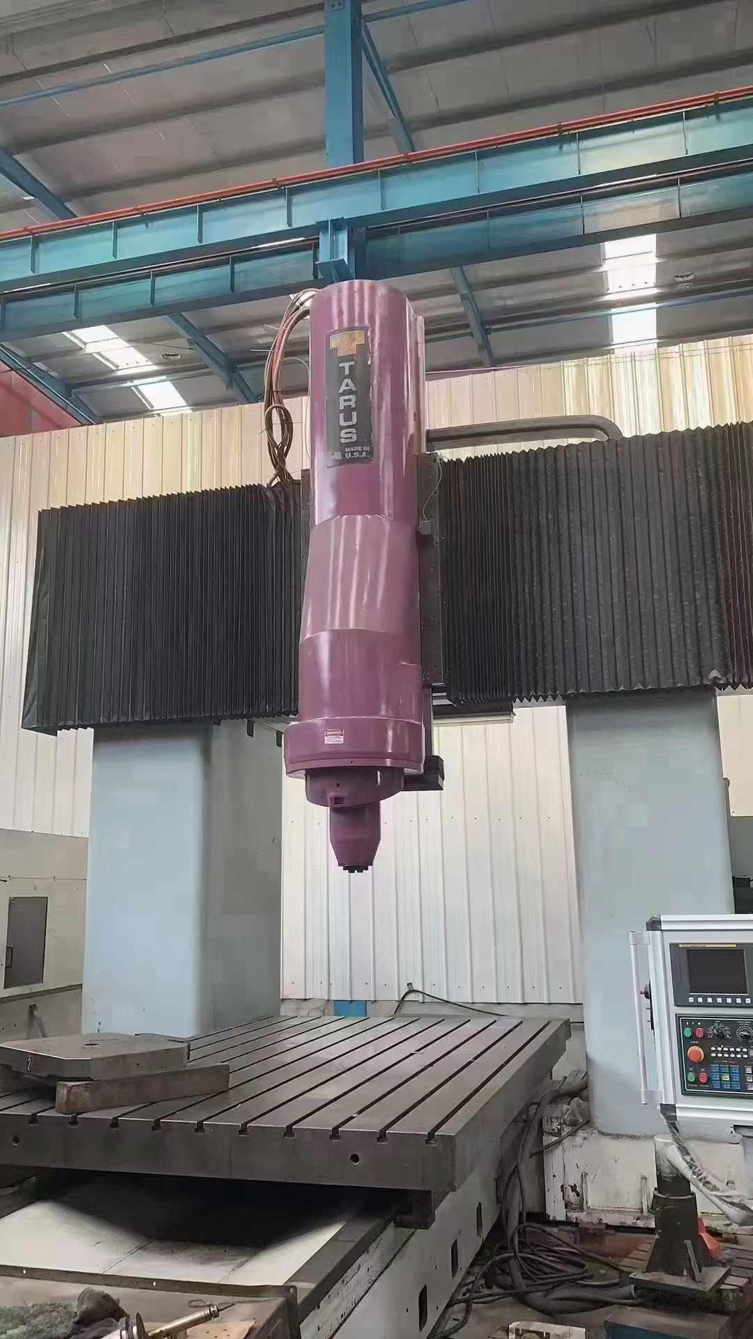 High speed recutting gantry milling machine