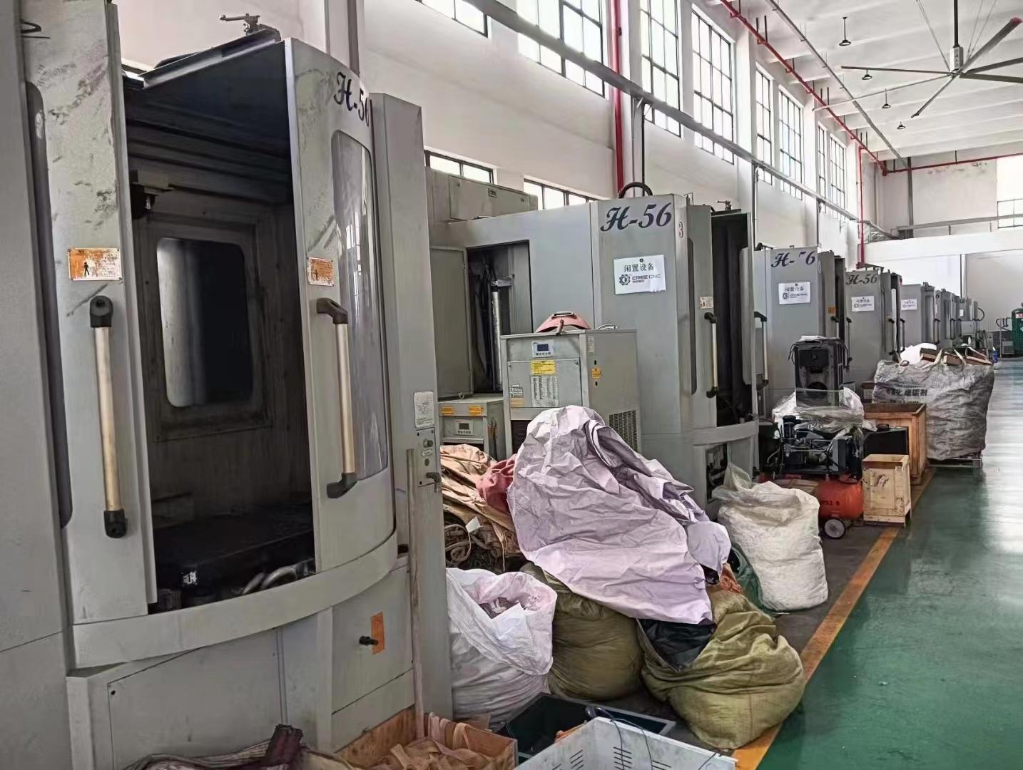 Horizontal machining center