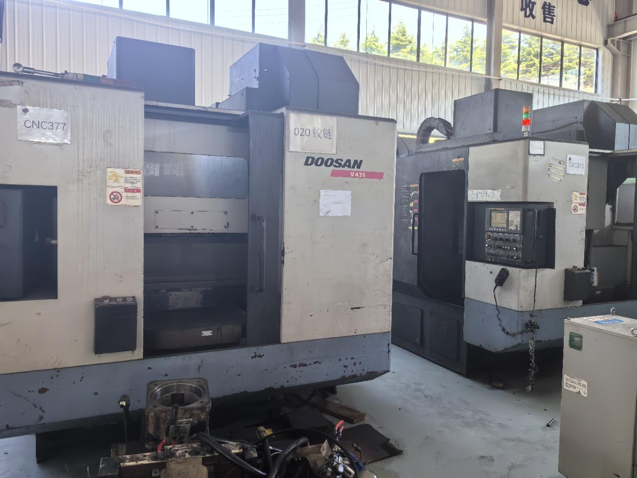 double position Vertical machining center