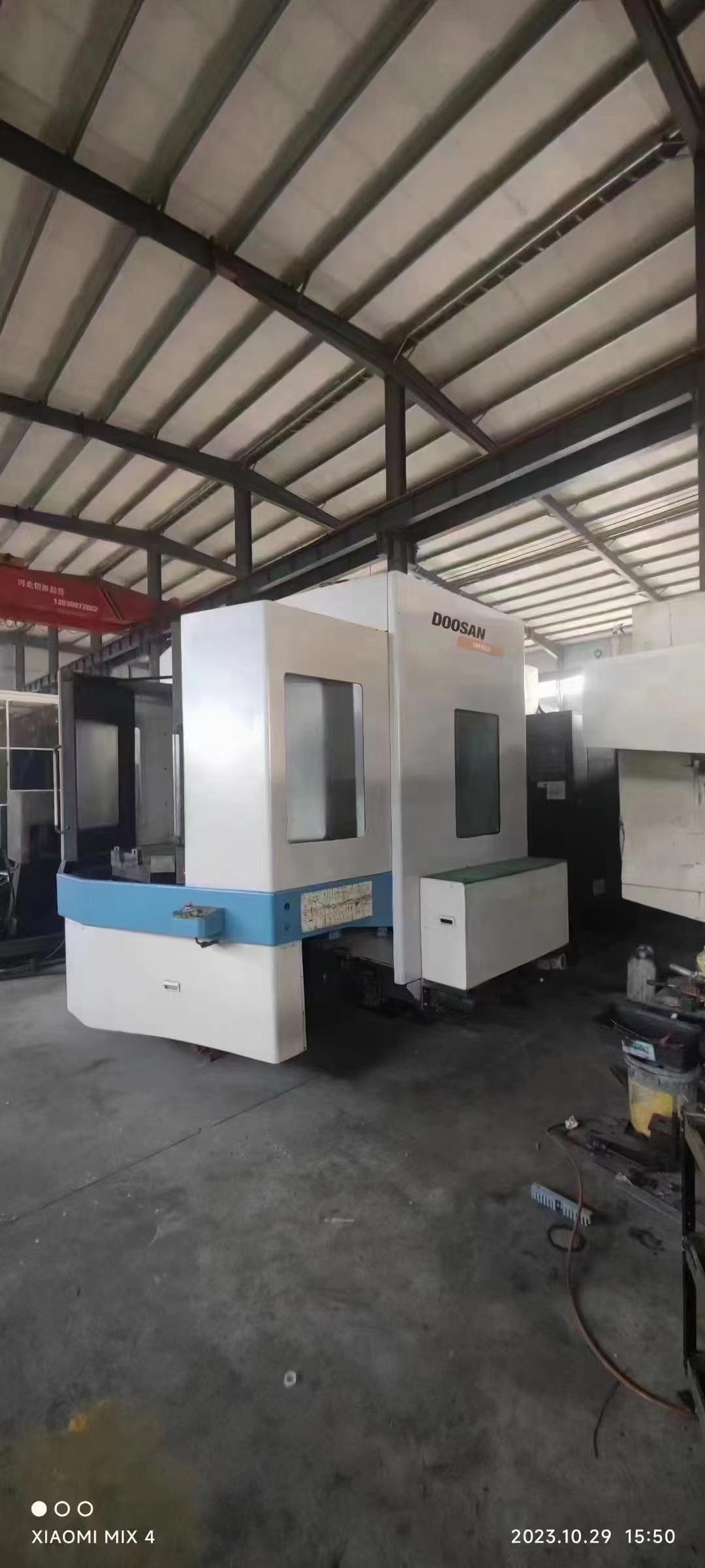 Horizontal machining center