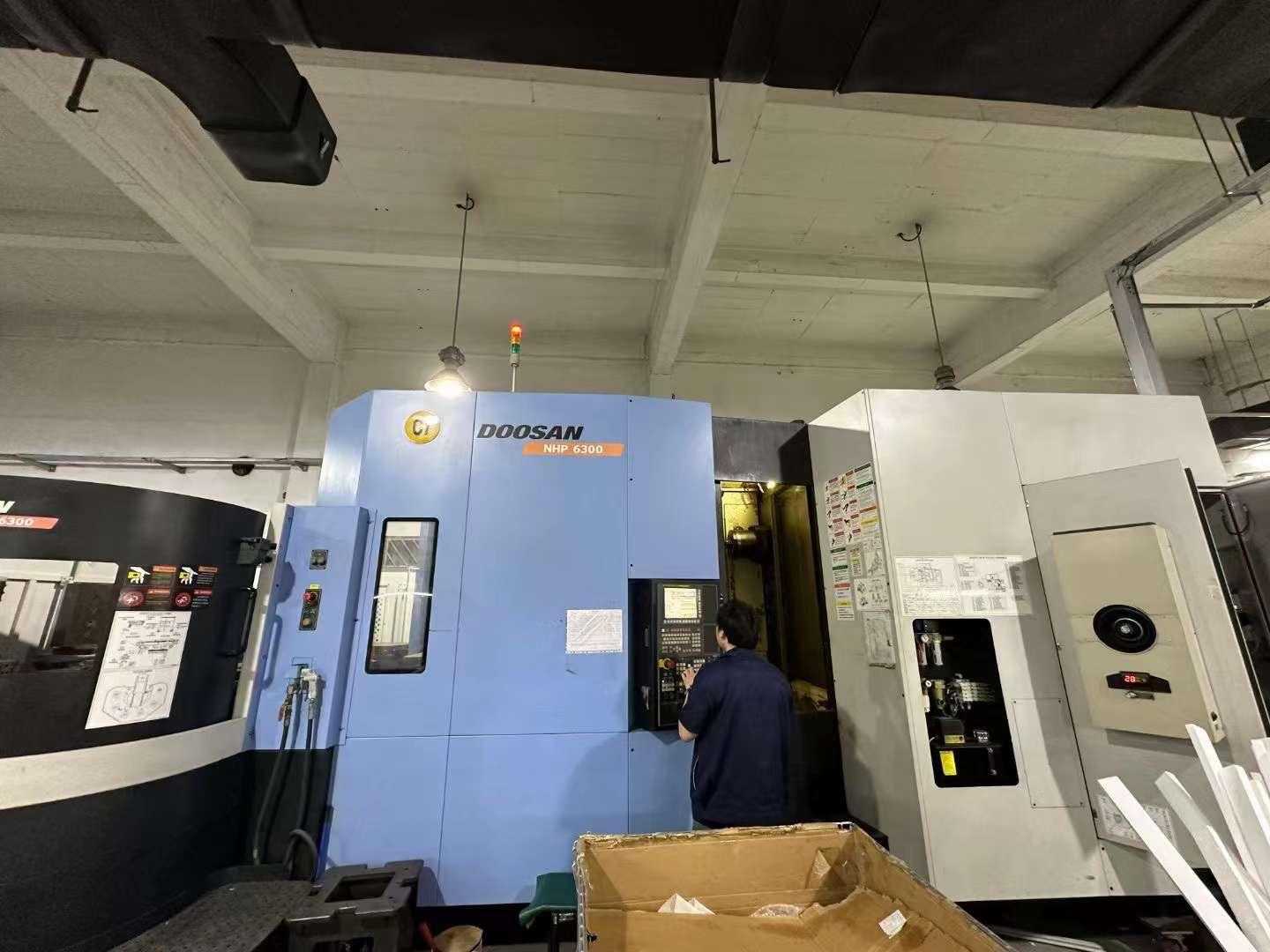 Horizontal machining center