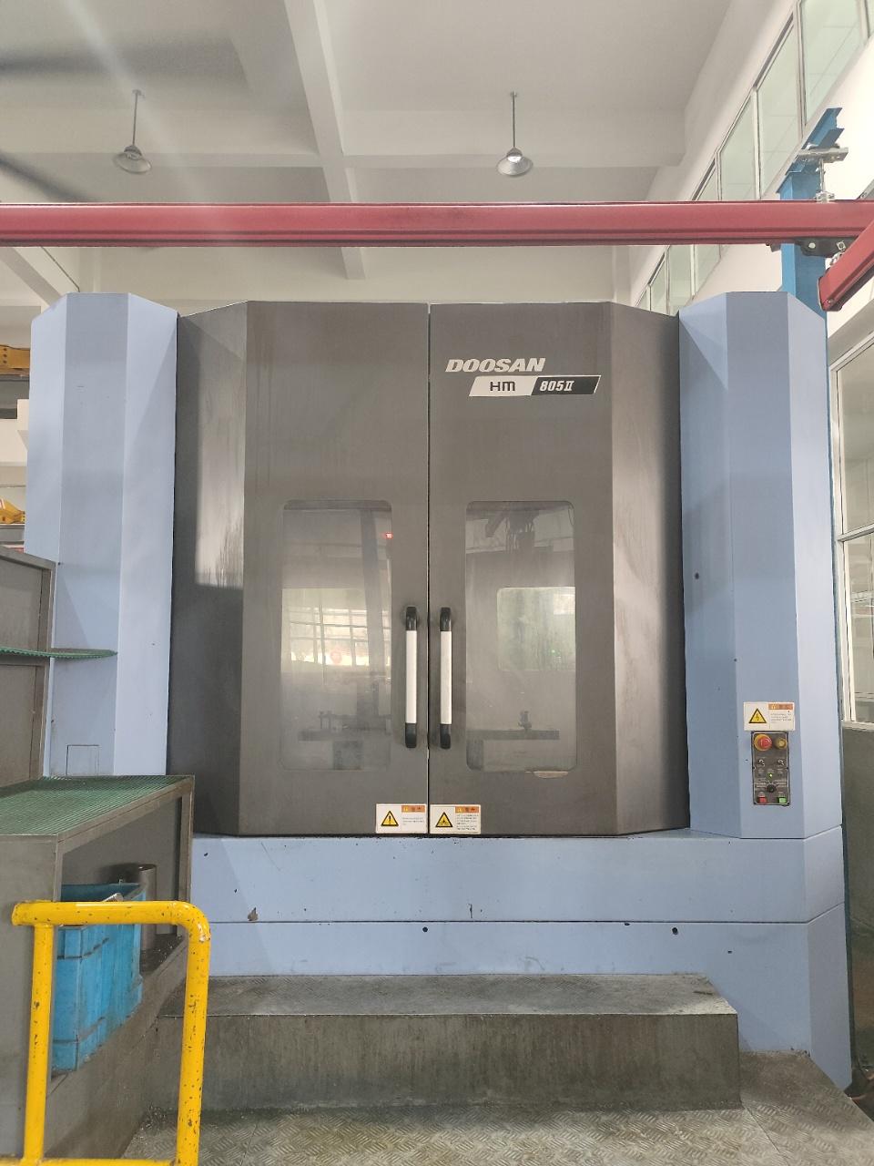 Horizontal machining center