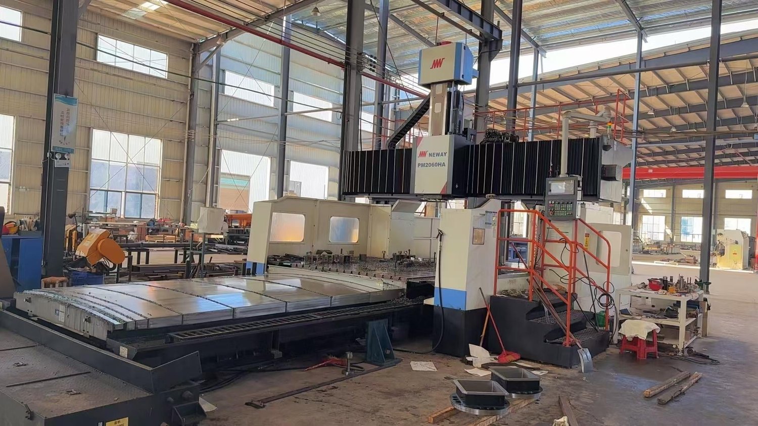 Gantry machining center