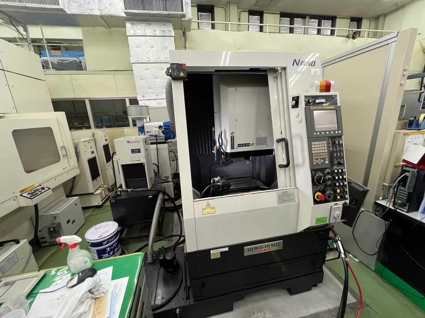 High speed machining center