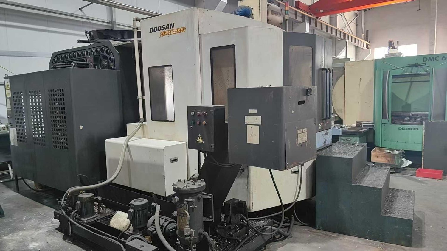 Horizontal machining center
