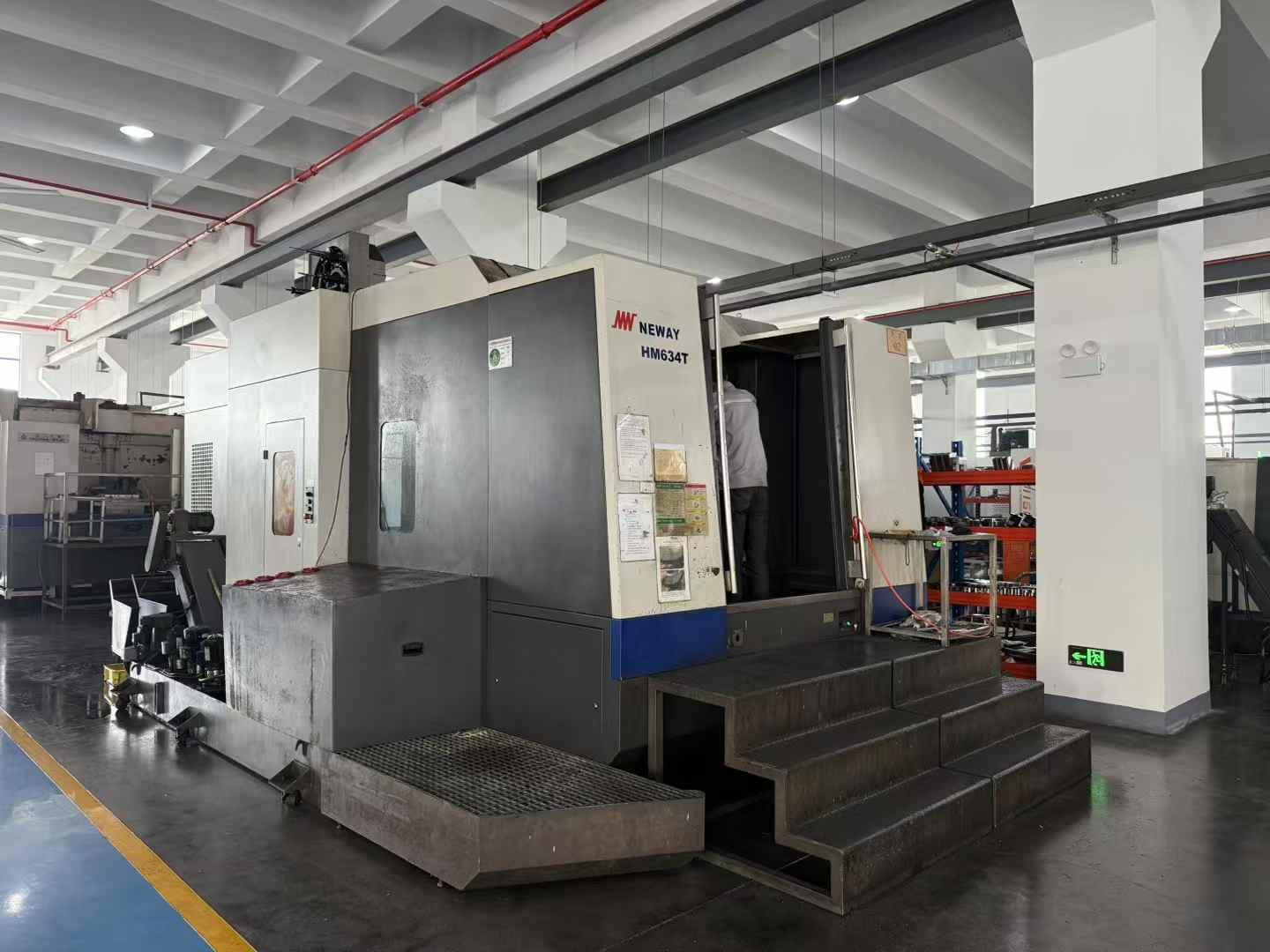 double position horizontal machining center