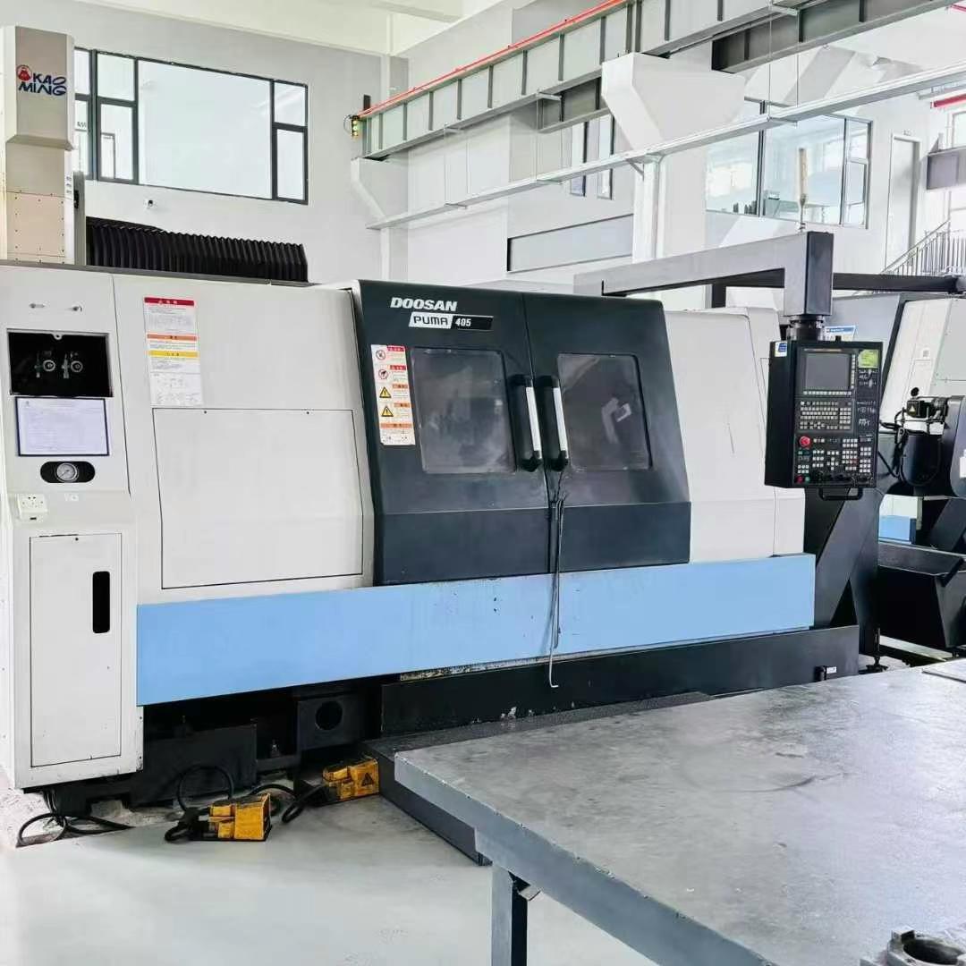 CNC slant turning