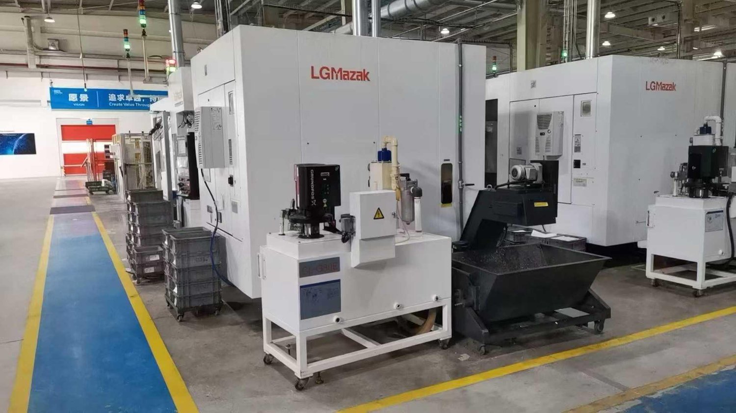 Double-station Vertical machining center