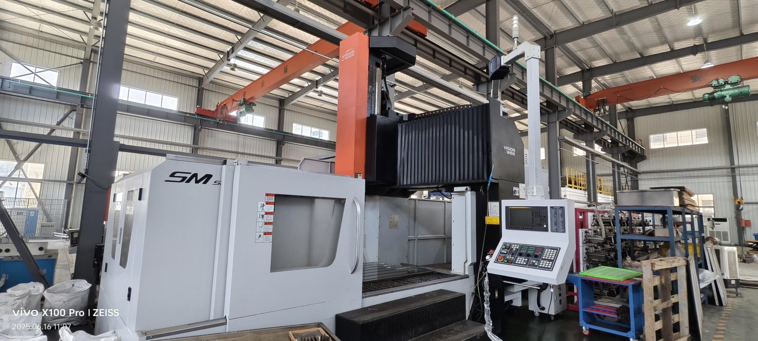 Gantry machining center