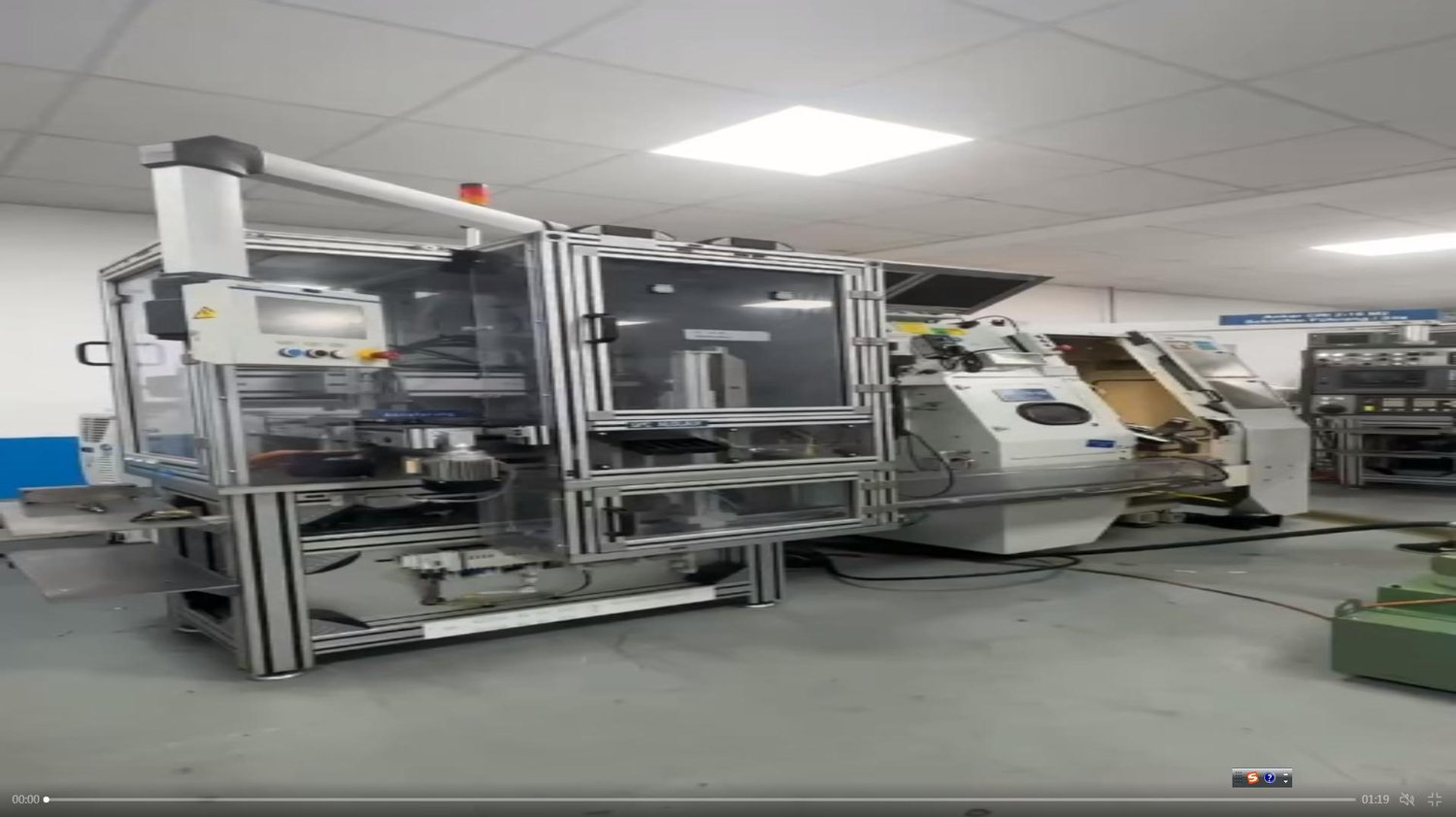 Internal and external cylindrical grinder 