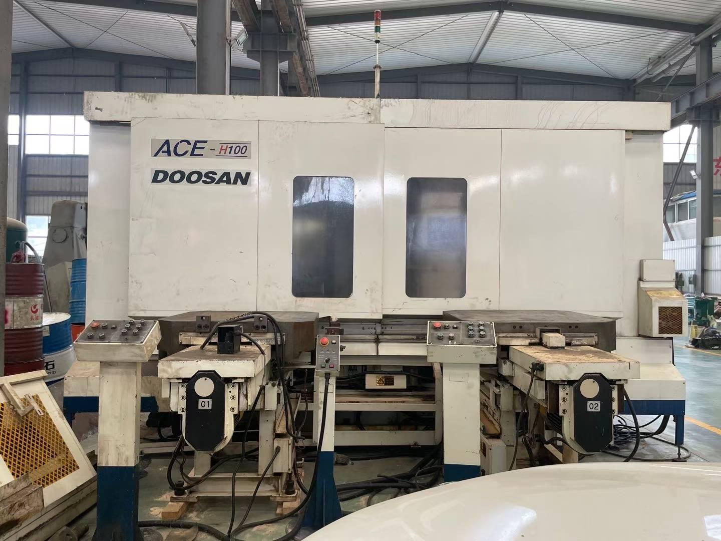 Horizontal machining center