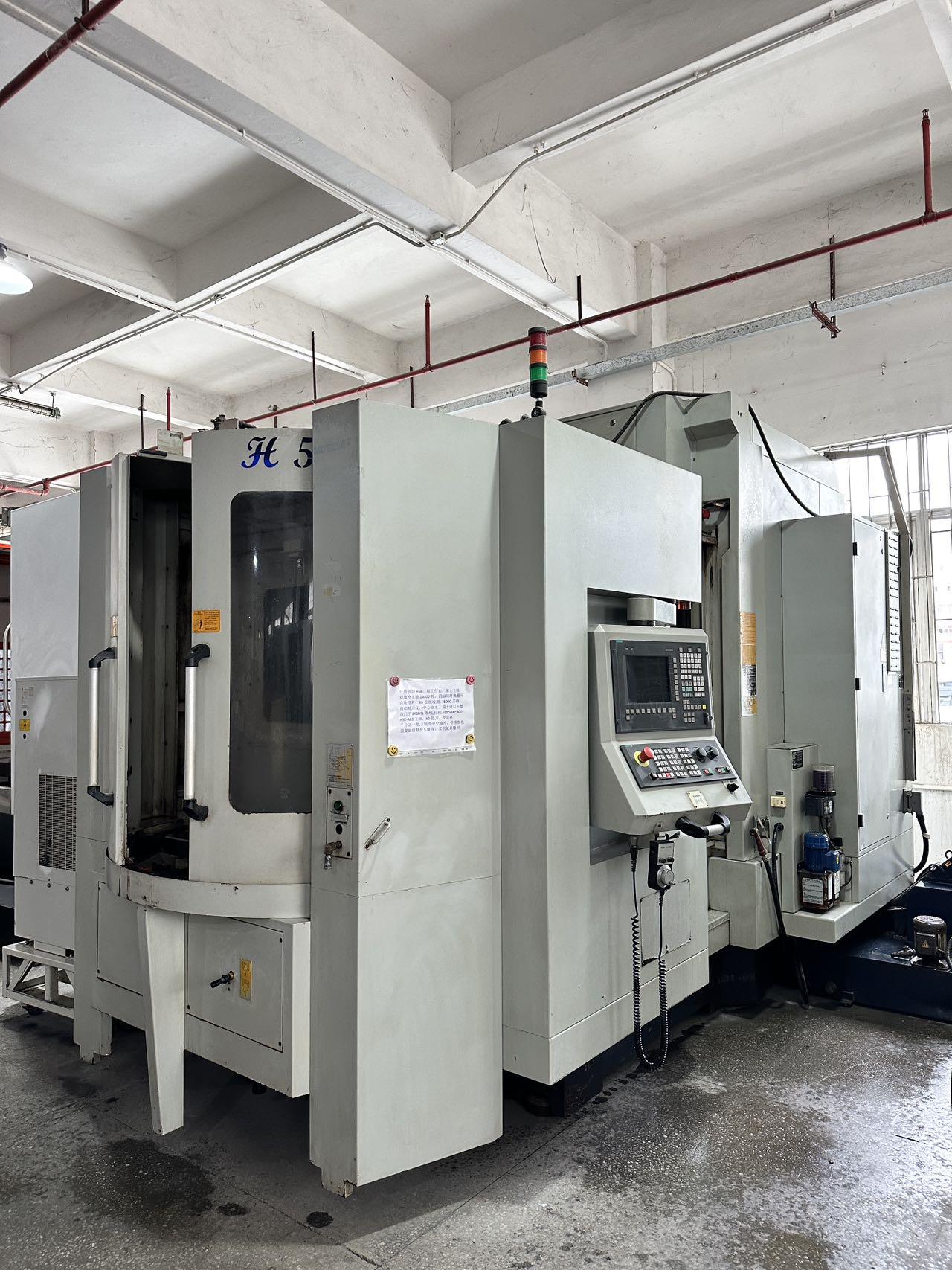 Horizontal machining center