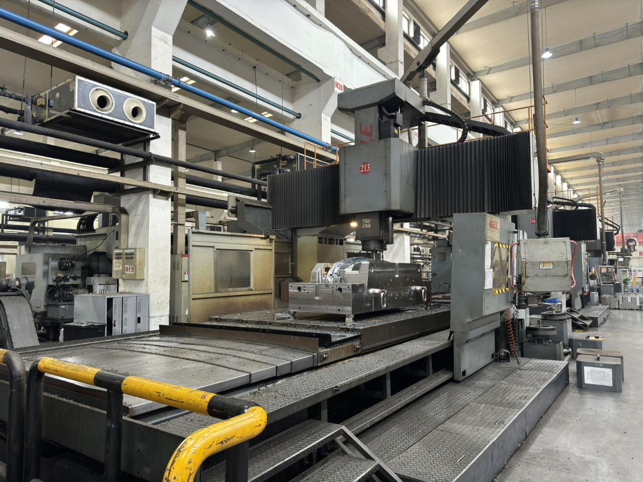 Gantry machining center