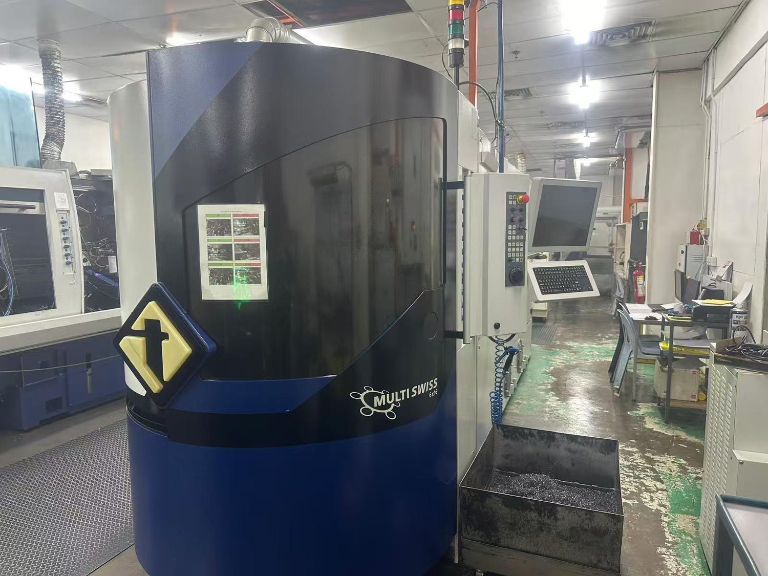 Multi-axis through-spindle machine
