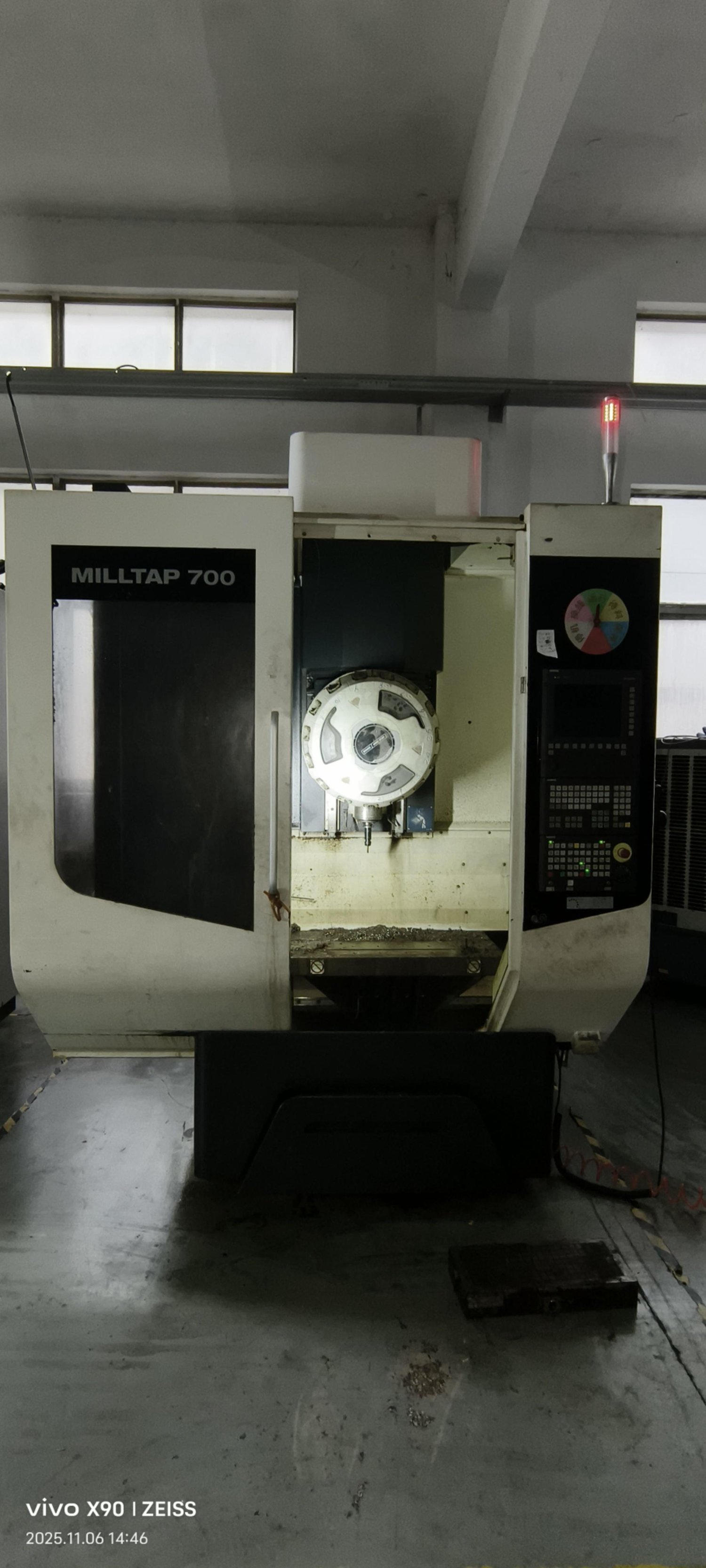 Drill-tapping machine
