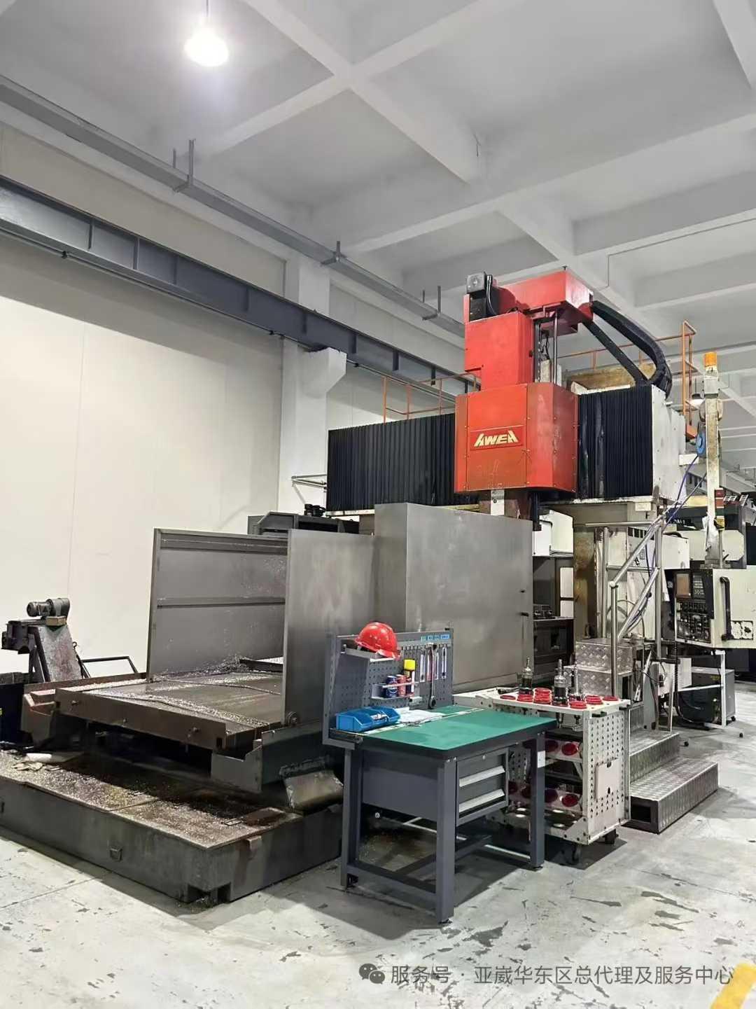 Five-sided gantry machining center