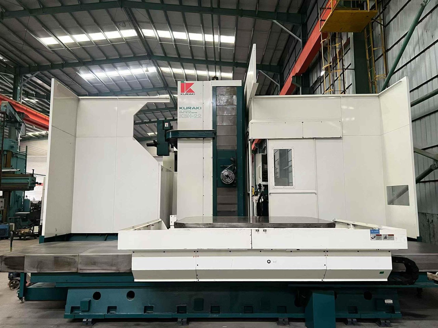 Gantry boring and milling machine