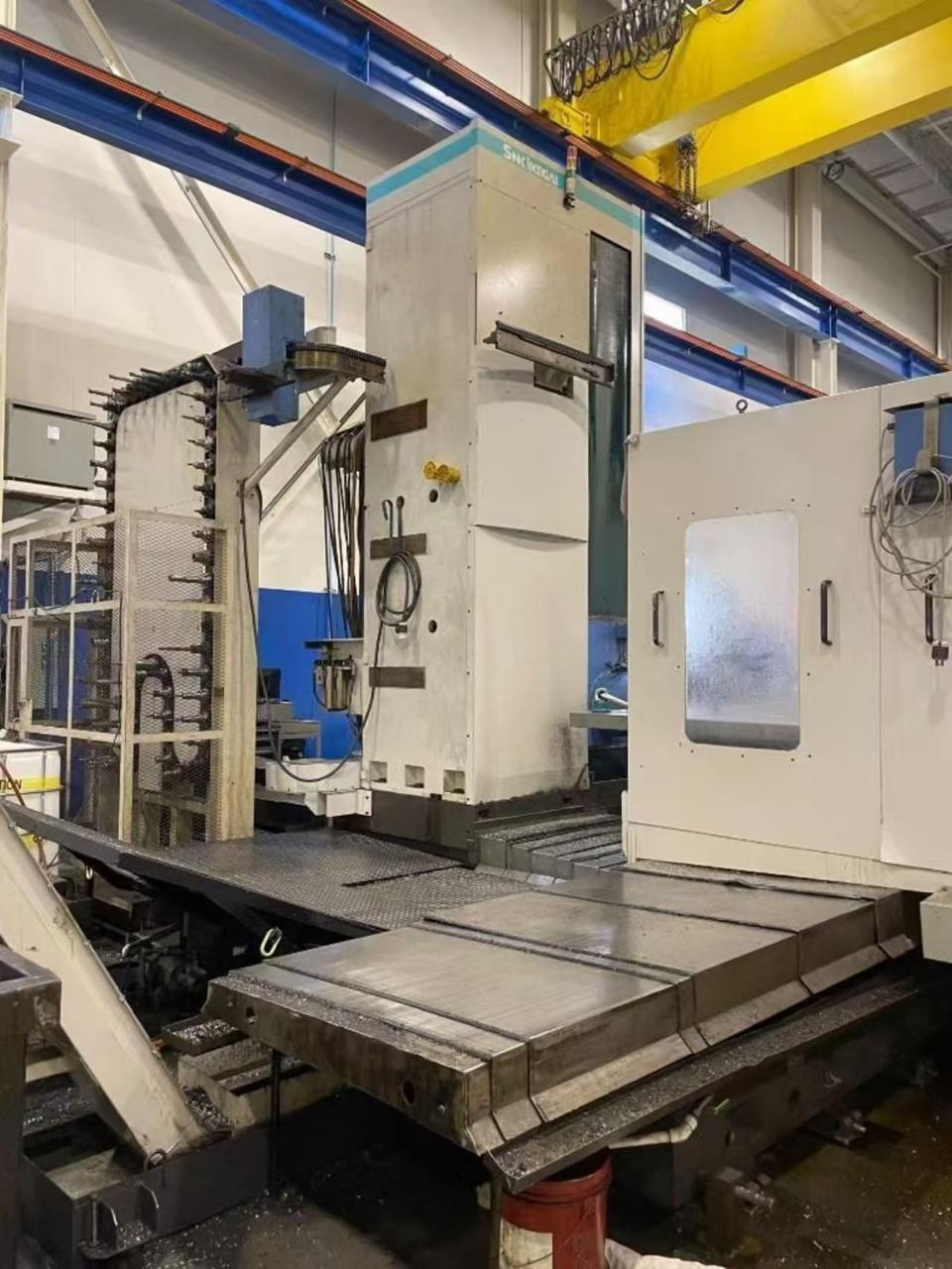 Horizontal boring and milling machine
