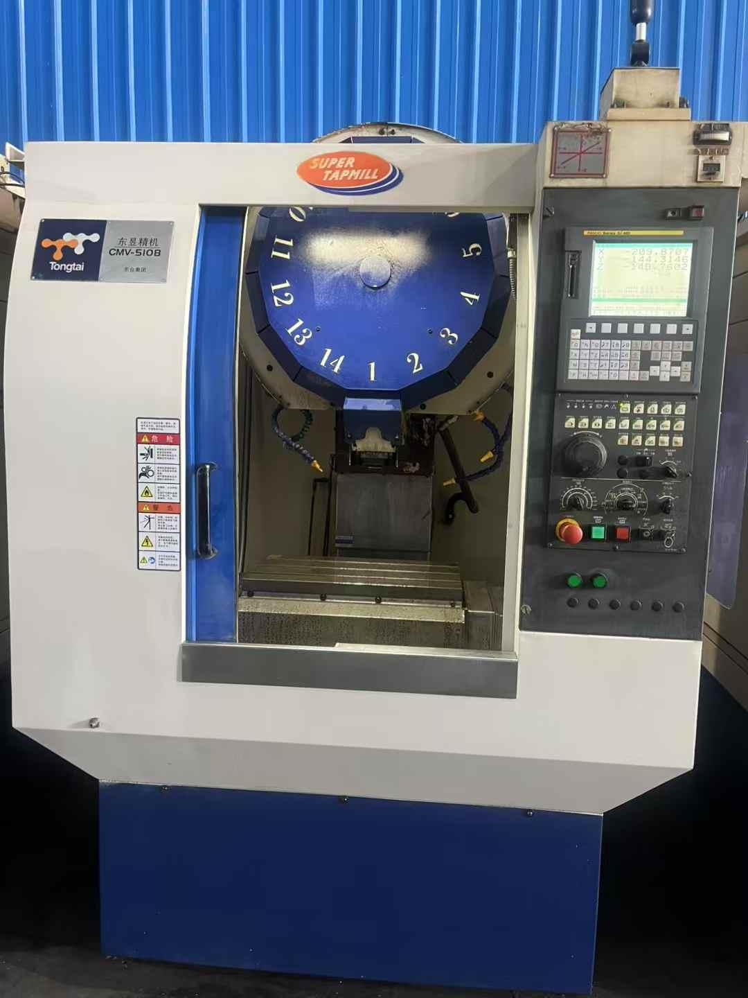Drill-tapping machine