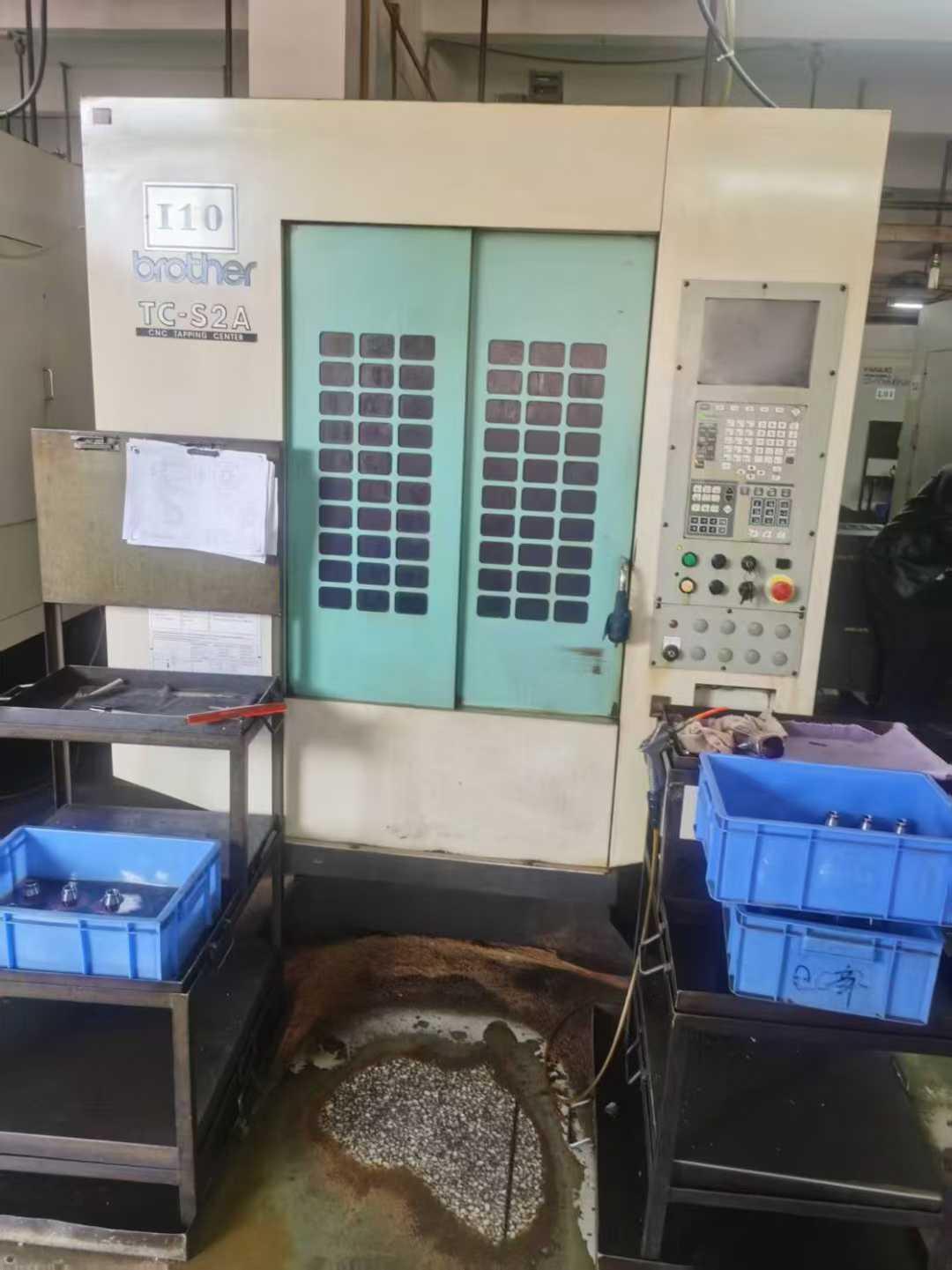 Drill-tapping machine
