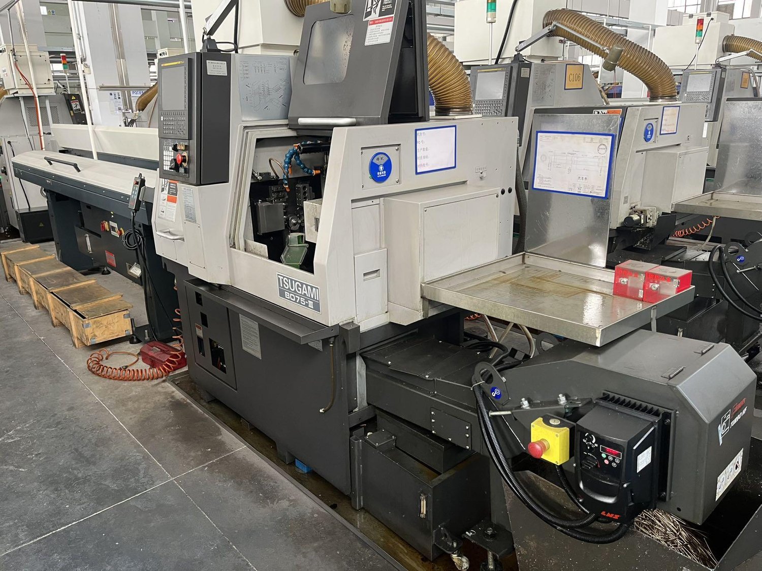 Multi-spindle lathe
