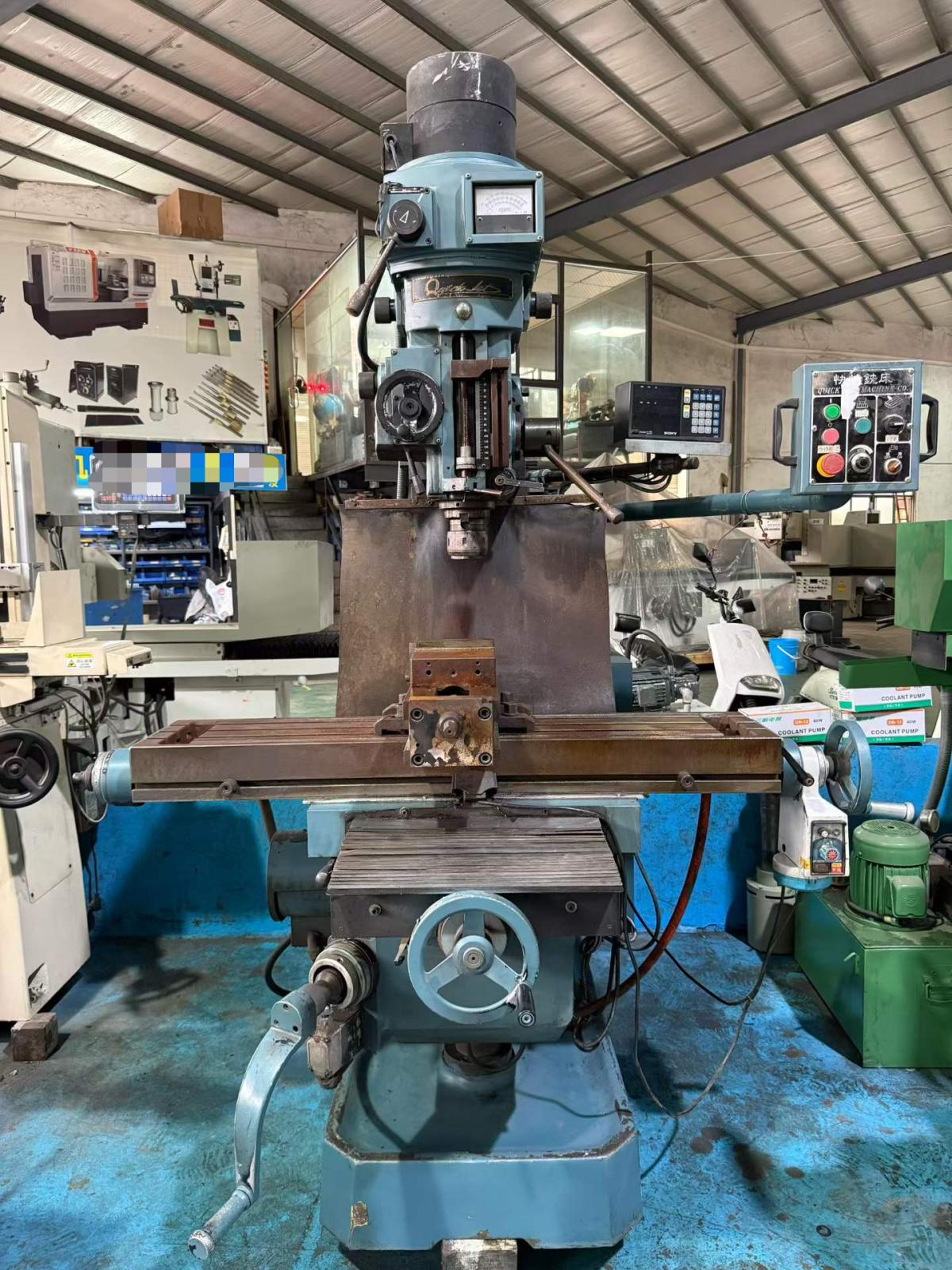 turret milling machine
