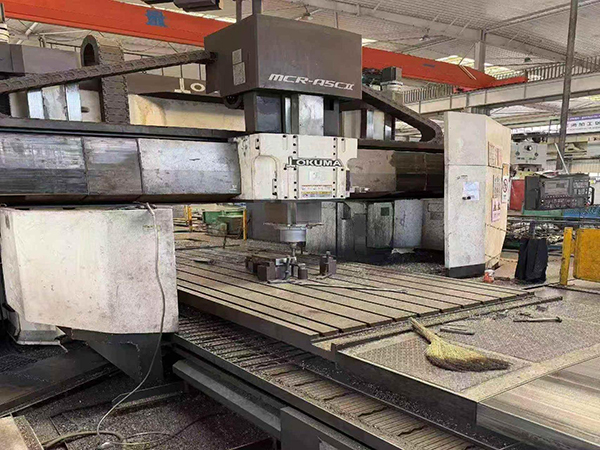 Used Okuma MCR-A5CII CNC Gantry Milling Machine Specifications