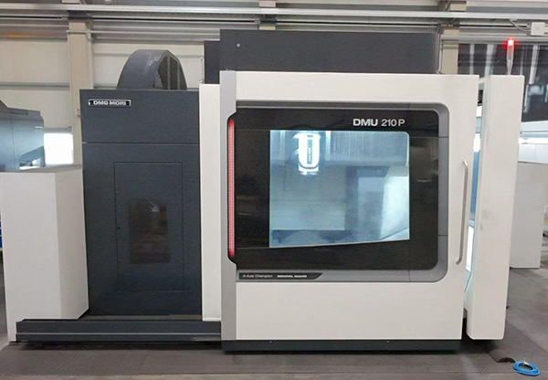 Used DMG DMU 210 P Five-Axis Machining Center for Large-Part Production