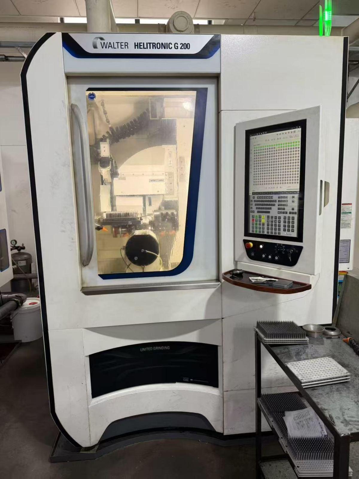 Five axis CNC tool grinder