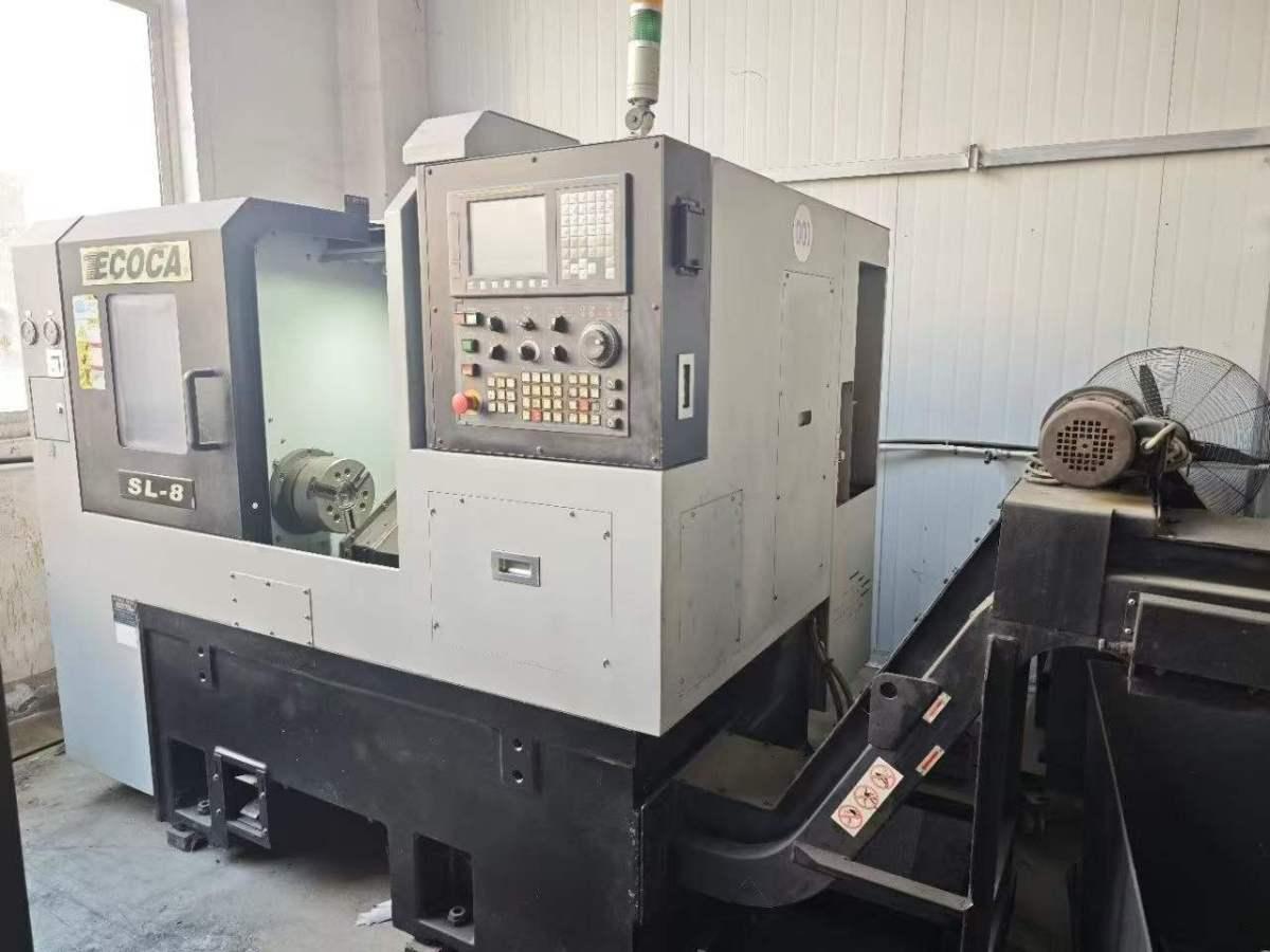 CNC slant bed lathe